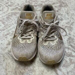 Nike Light Tan Athletic Sneakers